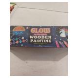 klmars Kids Wooden Painting Kit-Glow in The Dark-Arts & Crafts