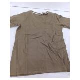 Auriviz Womens Cotton Tops Basic Short Sleeve Size Medium