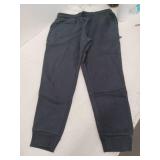 Mens Classic Fleece Jogger Sweatpants Size Lg
