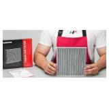 A-Premium Cabin Air Filter with Activated Carbon and Cleaning Slime