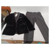 Kiki Land Kids Formal Velvet Suit Set Size 18