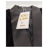 Kiki Land Kids Formal Velvet Suit Set Size 18