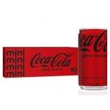 Coca-Cola Zero Sugar Mini Cans 10-Pack