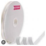 KLTRIBBON Nylon Velvet Ribbon 1 inch Single-Faced-3 rolls