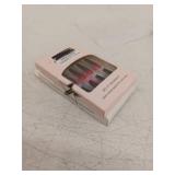 Press-On Nail Set Bundle - Ombre Red and Gold Glitter