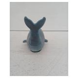 Cast Iron Whale Door Stop - Heavy Duty Decorative Door Stoppers for Bottom of Door