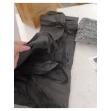 Patio Cushion Covers, Black, 24 x 24 x 4 Inch