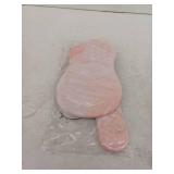 Mouse Pad Wrist Support, Pink Marble