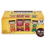 Snyders of Hanover Variety Pack Pretzels, Individual Packs, 4 Flavors, 36 Ct, BB 3/15/2025