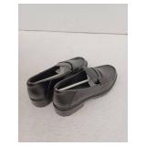 Amazon Essentials Womens Constructed Loafer, Black, 6.5