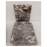 3d Peel And Stick Wall Panels, Marble, 30 Pcs, Approximately 13.25 x 15.25 Inch