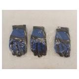 Work Gloves for Gloves for Men & Women, 3 Pairs, Small