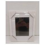 8x10 Picture Frame White Display Pictures 5x7 with Mat