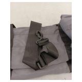Uhawi Yoga Mat Bag with Shoes Compartment & Wet Compartment, Gray
