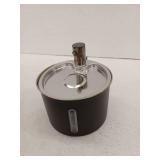 Stainless Steel Cat Water Fountain, Black, 3 Liter