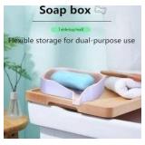 Set Of 2 Bar Soap Holders