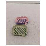 Set Of 2 Bar Soap Holders