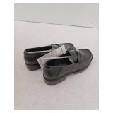 Amazon Essentials Womens Constructed Loafer, Black, 6.5
