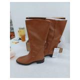 Classic Caramel Riding Boots- Womens size 13