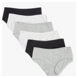 Womens Cotton Midi Brief 6-Pack size 4XL
