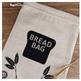 Natural Linen Bread Storage Bag XL