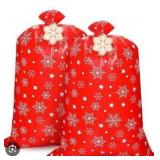 Holiday Snowflake Giant Gift Bags Set 70x40