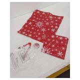 Holiday Snowflake Giant Gift Bags Set 70x40
