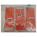 Halloween Tassel Garland Set- orange, Black & White, Lot of 3 Packs