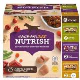 Rachael Ray Nutrish Hearty Recipes Wet Dog Food Variety Pack BB- May 26