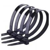 Heavy Duty Black Zip Ties 16-inch 100-Pack