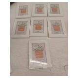 White Picture Frame Set 4x6 - 7 Piece Collection