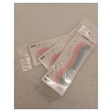 Decorative Face Temporary Tattoo Sticker Set- 3 Packs of 14
