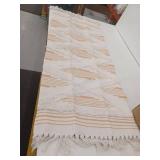 Hand Woven Cotton Runner Rug 2ftx5ft