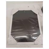 White 9x11 Picture Frame with 5x7 Mat