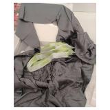 Queen Sized Bamboo Fitted Sheet with Elastic Corners-Dark Gray
