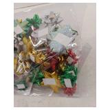 JOYIN Christmas Gift Bows and Gift Ribbons with Multi-Colored Assorted Size Self Adhesive Gift Bows and 8 Rolls of Curling Ribbons for Gift