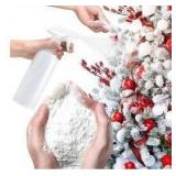 hatisan 2.2 Lbs Snow Flocking Powder with A Spray Bottle