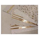 PlandRichW Gold Wrapping Paper, Precut 20x29 Inch