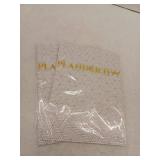 PlandRichW Gold Wrapping Paper, Precut 20x29 Inch