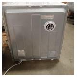 Magic Chef 2.6 cu ft Compact Electric Dryer  White Retail- $545 (Previously Owned- Powers On Gets Hot- Drum Turns but Exhaust Belt Needs Replaced)