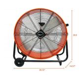 Commercial Electric 24 in. 2-Speed Heavy Duty Tilt Drum Fan Retail: $159