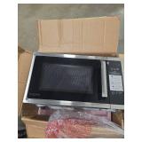 Vissani 0.9 cu. ft. 900-Watt Countertop Microwave in Stainless Steel Retail: $90