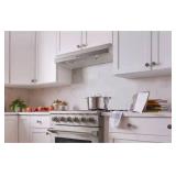 Vissani 30 in. 320 CFM Convertible Under Cabinet Range Hood in Stainless Steel Retail: $180