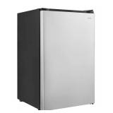 Vissani 4.3 cu. ft. Mini Refrigerator in Stainless Steel, ENERGY STAR Retail: $180