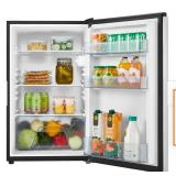 Vissani 4.3 cu. ft. Mini Refrigerator in Stainless Steel, ENERGY STAR Retail: $180