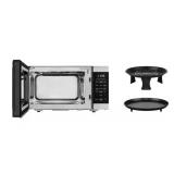 Vissani 19 in. 0.9 cu. ft. 900-Watt Countertop Microwave Oven in Stainless Steel with Convection and Air Fry Retail: $109