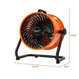 Commercial Electric 10 in. 3-Speed High Velocity Turbo Fan Retail: $80