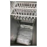 Vissani 7.0 cu. ft. Manual Defrost Chest Freezer with LED Light in White Garage Ready - Retail $270 (see description)