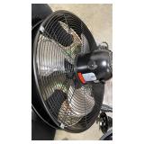 Commercial Electric 20 in. Oscillating Pedestal Fan with Adjustable Height in Black - Retail $115