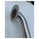 1 New 90 Degree Corner Bathroom Stainless Steel Stability Bar 1 New 90 Degree Corner Bathroom Stainless Steel Stability Bar